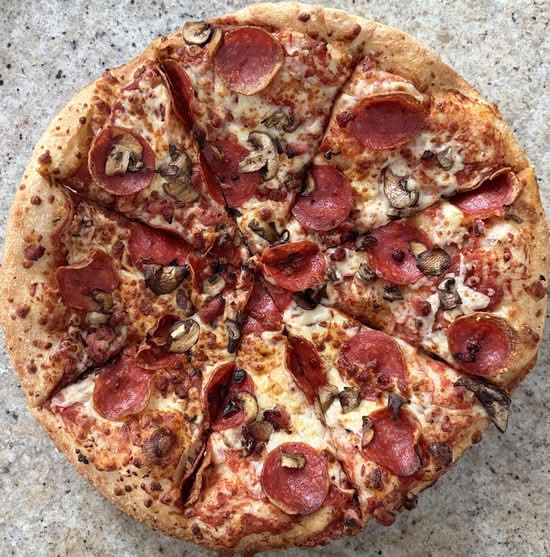Sauce and Cheese Pizza (Medium)