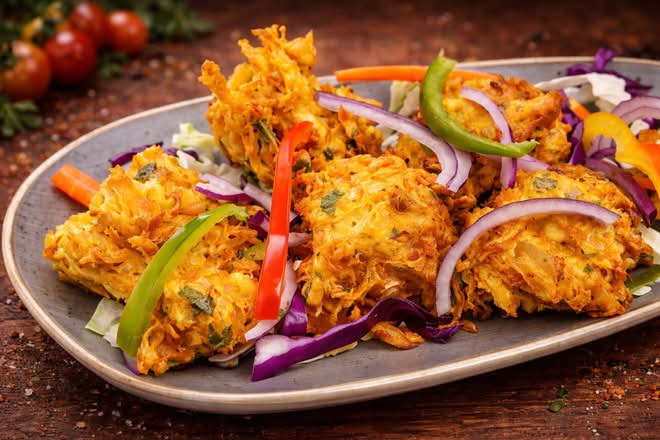Onion Bhaji (6 Pcs)
