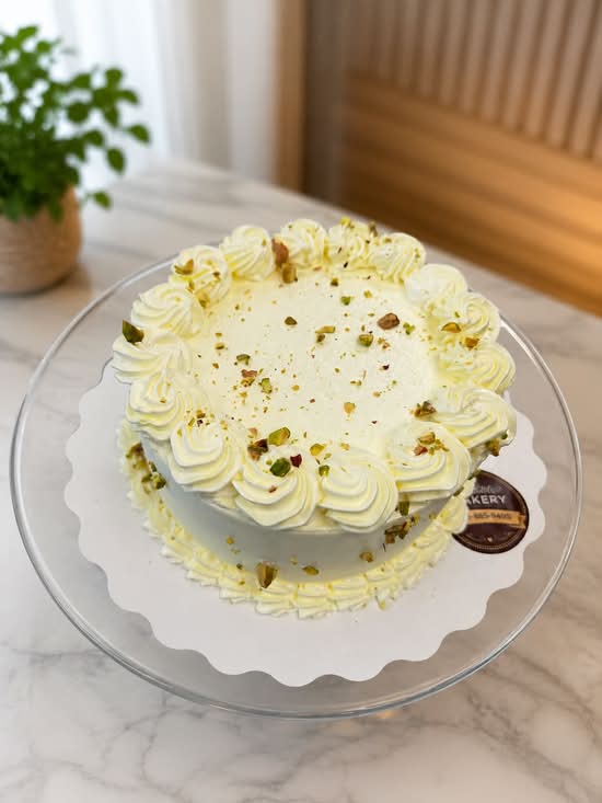 Vanilla with Ras Malai Cake