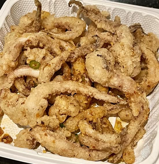 Salt & Pepper Squid Tentacles