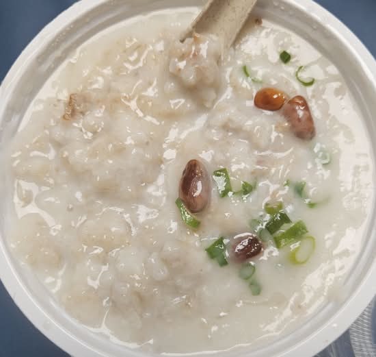 Hk Style Crispy Minced Beef Congee