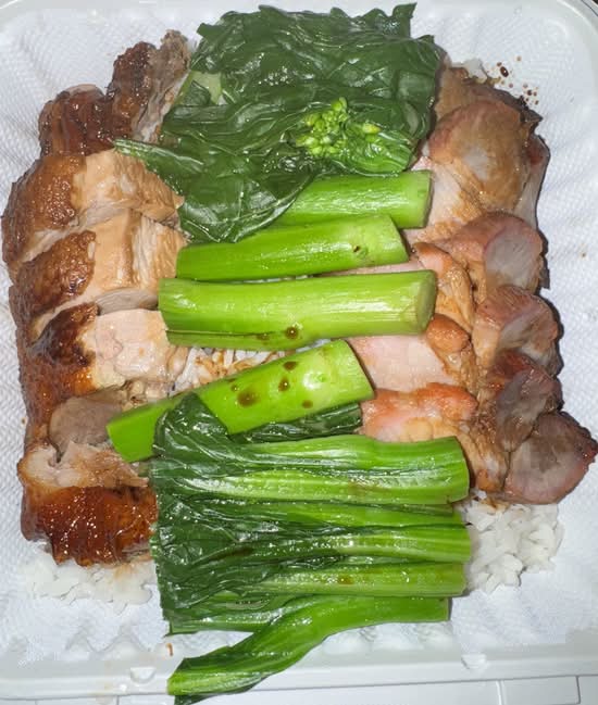BBQ Duck & Pork on Rice