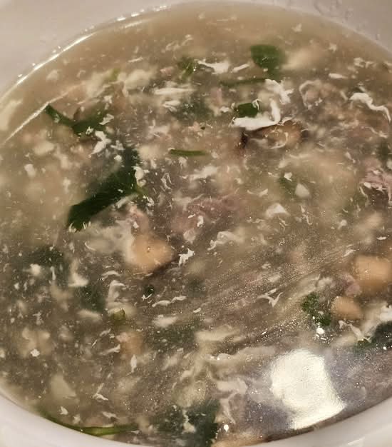 Parsley & Minced Beef Soup
