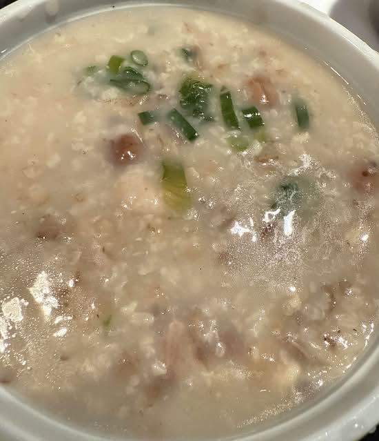 Dried Fish & Peanuts Congee