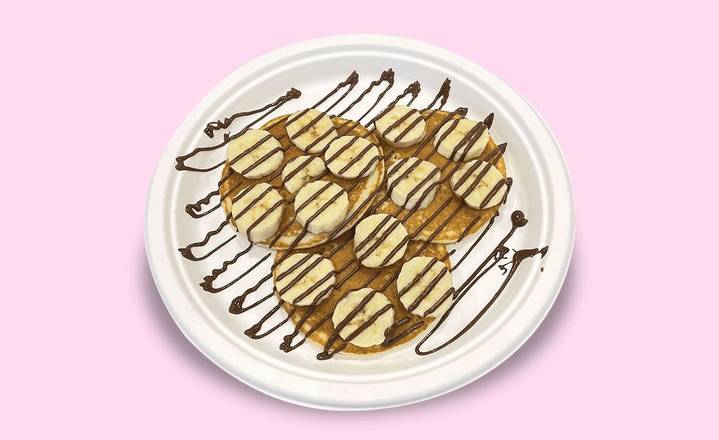 Banana Nutella Pancakes