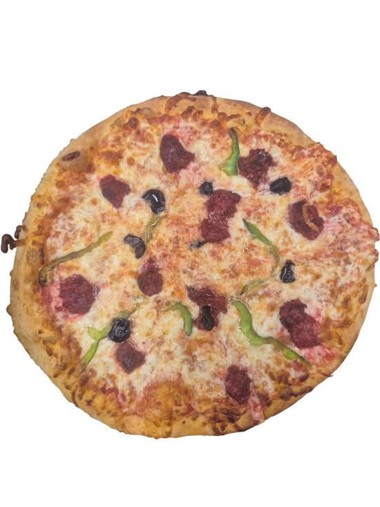 Pizza merguez