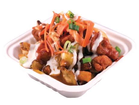 Buffalo Chicken Poutine