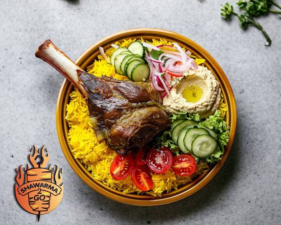 Lamb Shank Plate