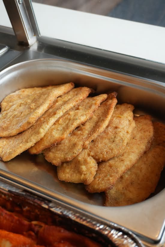 Breaded Chicken with Sauce