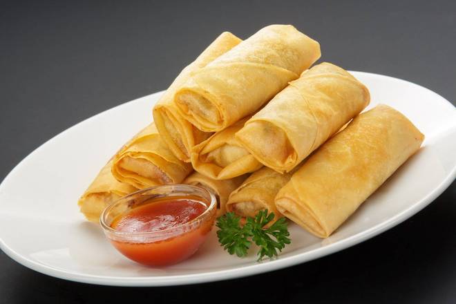 Vegetable Spring Roll (6 pcs )