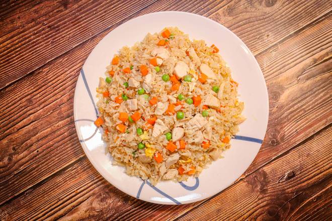 97. Tender Chicken or Pork or Beef Fried Rice