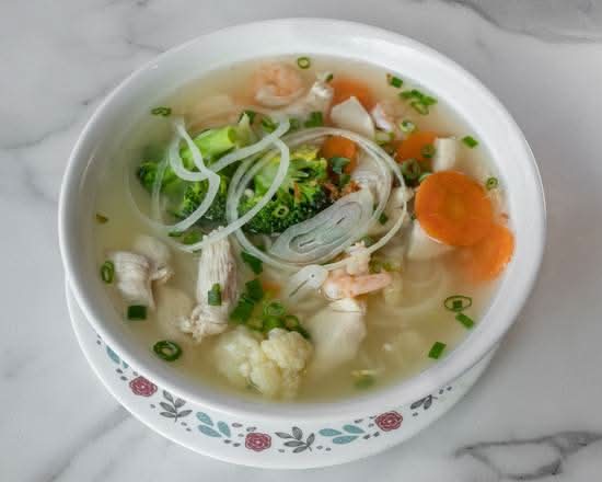 41. Shrimp and Chicken Rice Noodle Soup