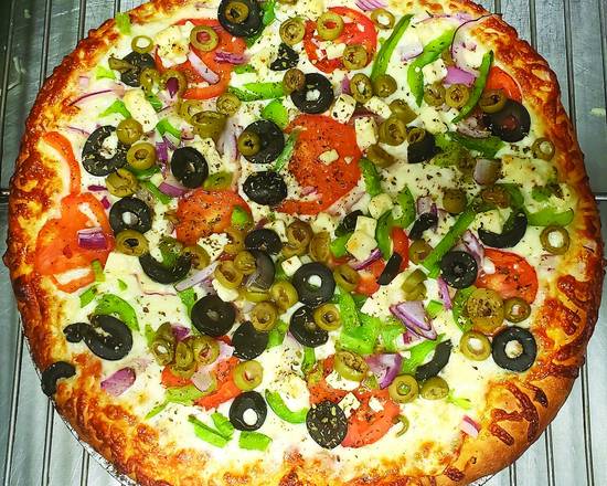Pizza Grecque / Greek Pizza