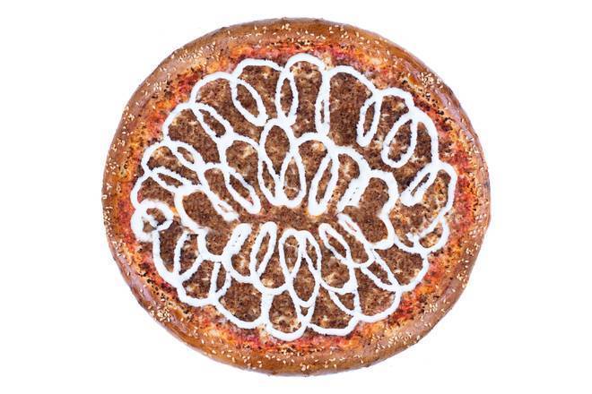 Beef and Blue Cheese Pizza