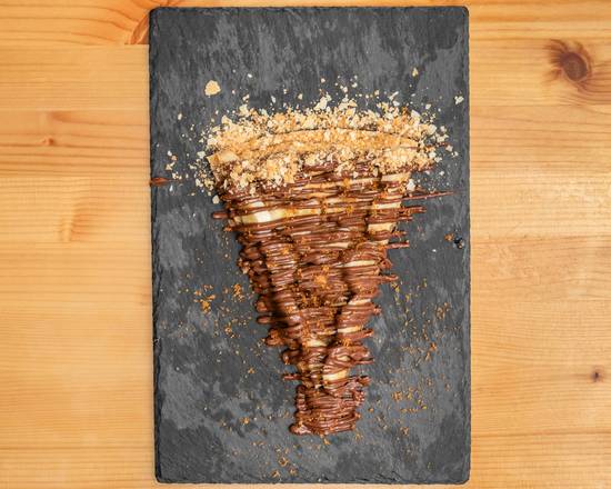 Crêpe Croustillante Nutella Banane / Nutella Banana Crispy Crepe