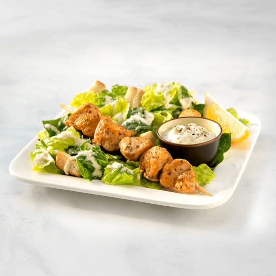 Skewer And Salad