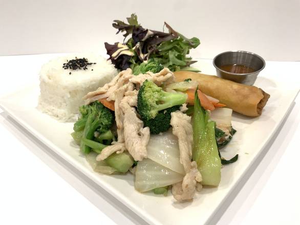 46. Poulet Sauté aux Légumes/ Sauteed Chicken with Vegetables/ 什菜鸡