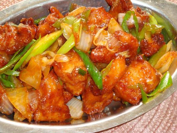 Chilli Chicken (Dry-Gravy)