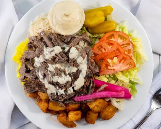 Assiette Shawarma boeuf