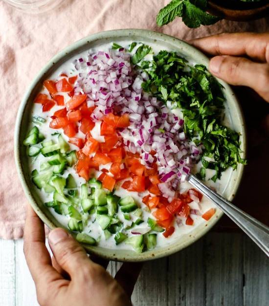 Mix-Veg Raita