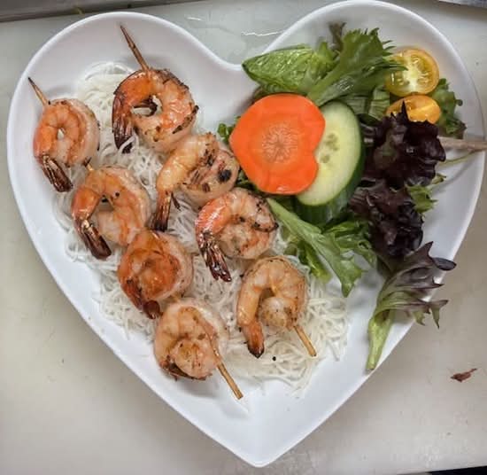 Grilled Shrimps / Crevettes Grillées / Tôm Nướng