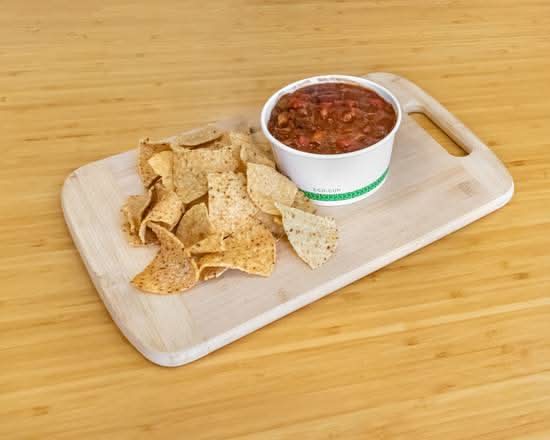 Vegan Chili and Chips