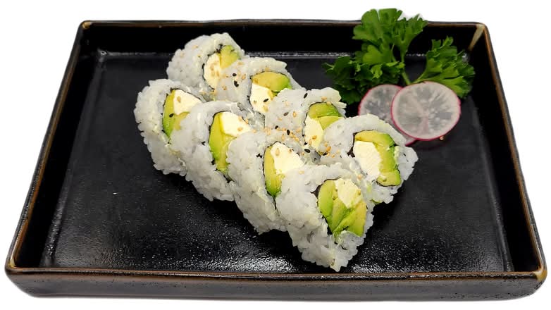 Cream Cheese Avocado Roll