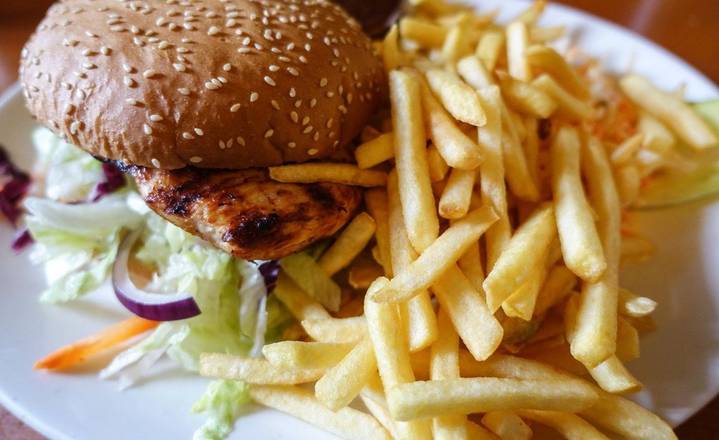 Chicken Burger Combo