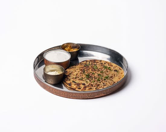 Gobi Paratha Thali