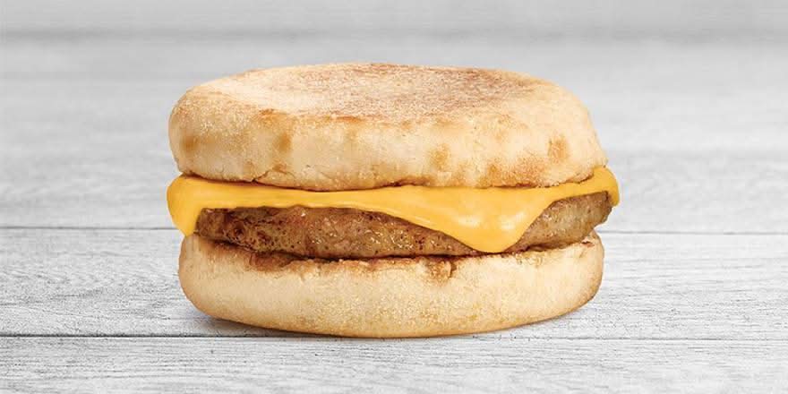 English Muffin Sausage & Cheddar®