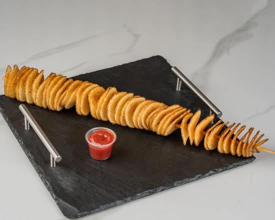 Spiral Fries and Pop