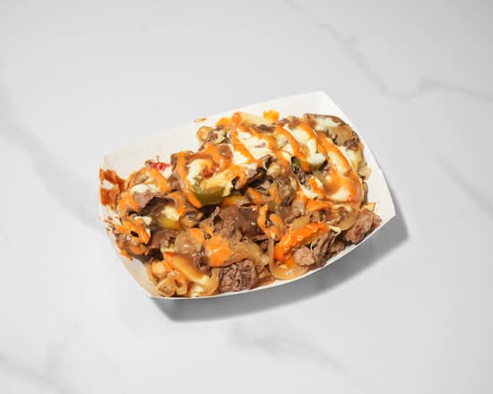 Crispy Chicken Loaded Fries