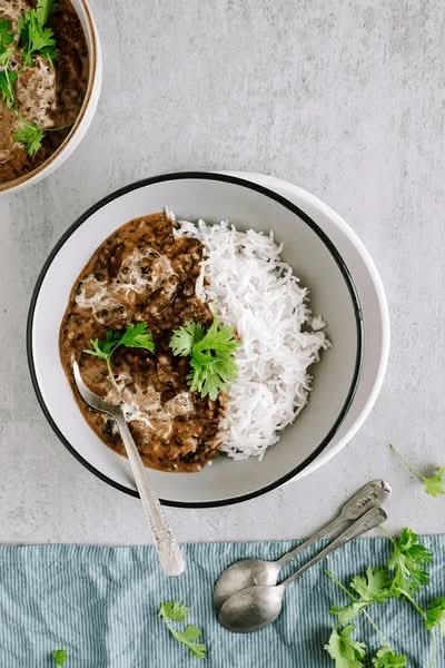 Dal Makhani Rice Bowl