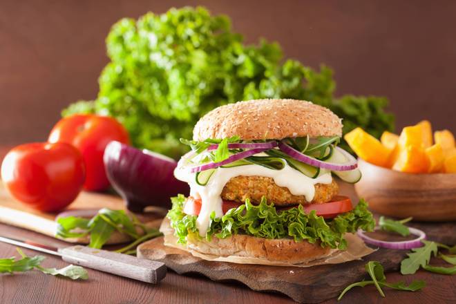 Veg burger combo(spcl.)
