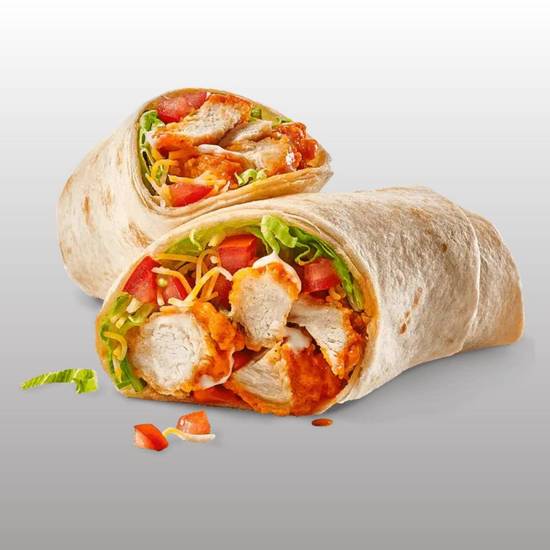 Cheesy Crispy Chicken Wrap