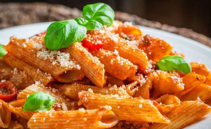 Penne with Marinara Sauce