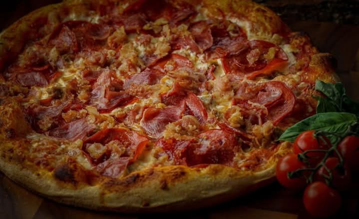 15" The Let’s Eat Meat Pizza
