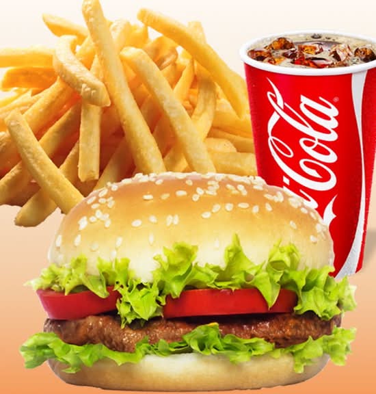 TRIO 7: HAMBURGER + FRITES+BREUVAGE