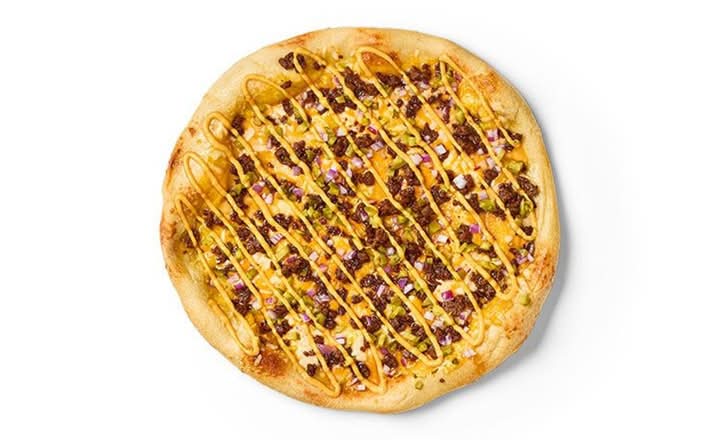 Cheeseburger Pizza