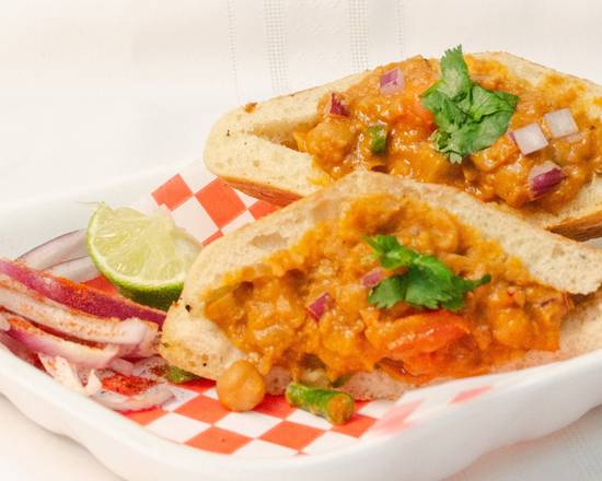Stuffed Kulcha Channa
