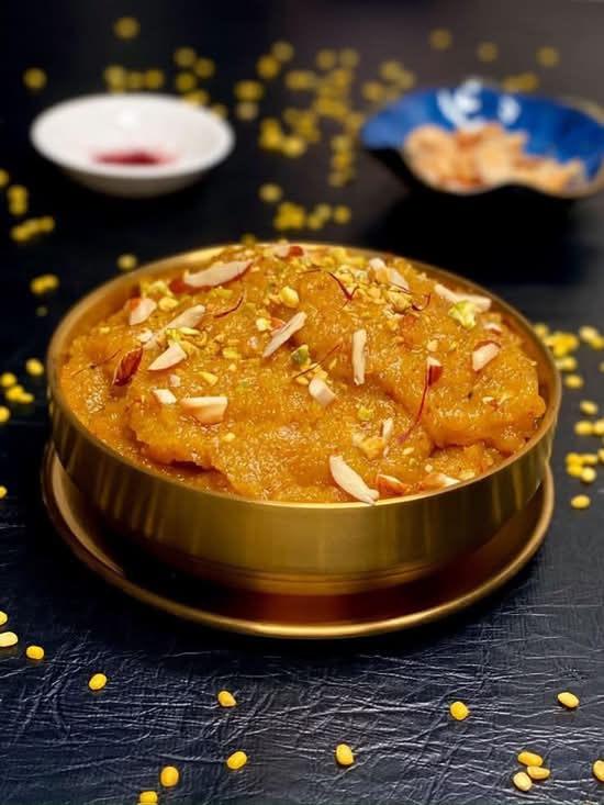 Moong dal halwa