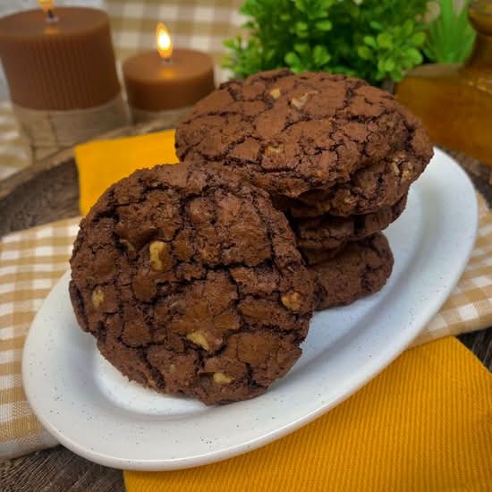 Chewy Chocolate Brownie Cookie