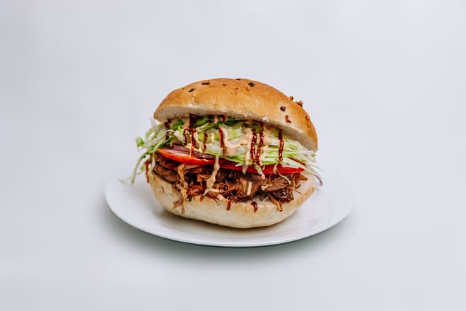 Large Pulled Pork Sandwich (Made PK Style)