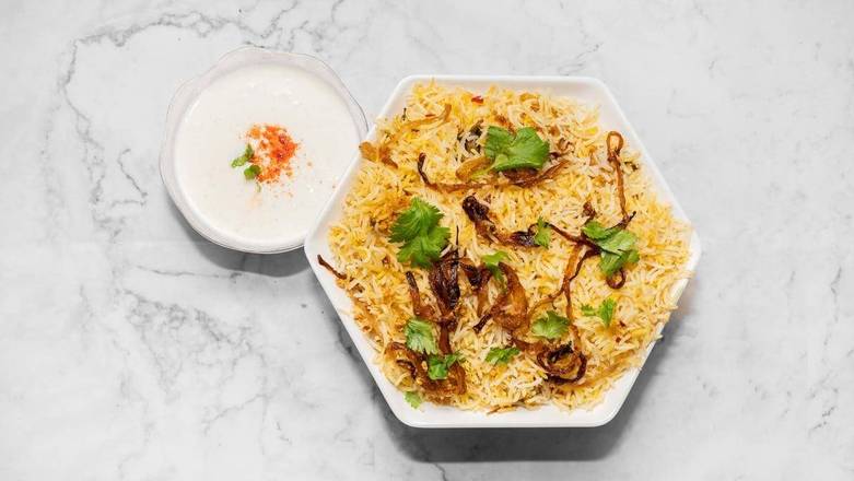 Chili Chicken Biryani