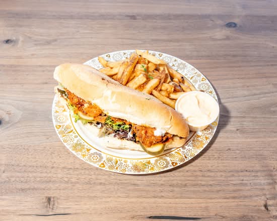 Sauced Chicken Sandwich