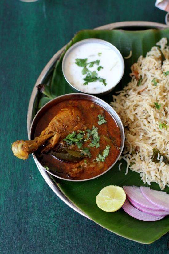 Andhra Chicken Biryani