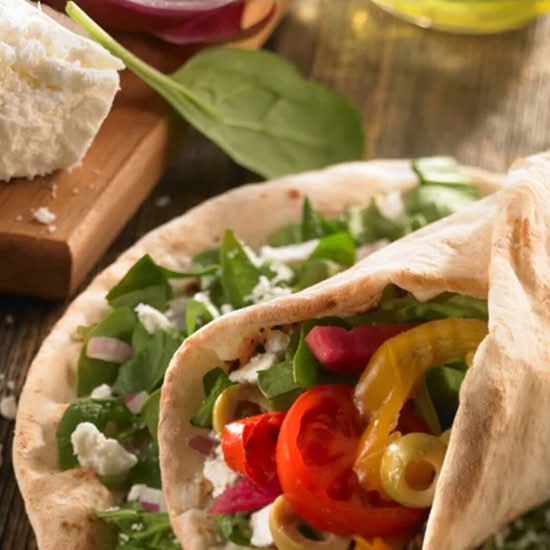 Wrap grec / Greek Wrap