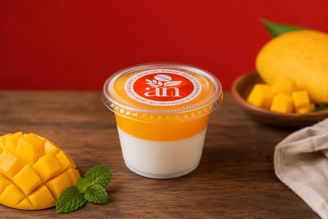 Mango Pana Cotta (Pana Cotta Xoài)