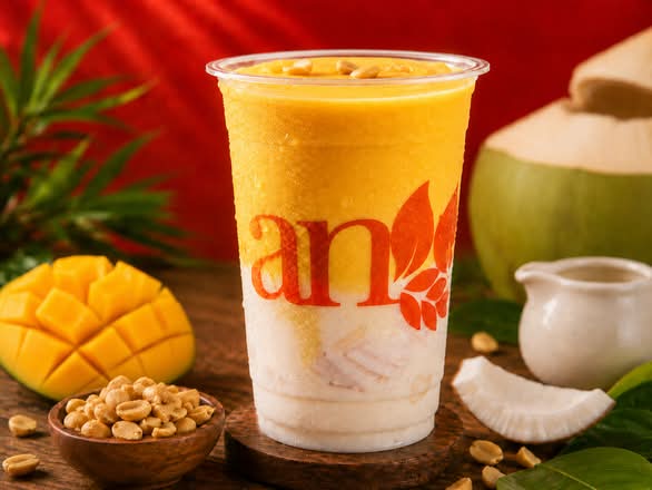 Ripe Mango & Young Coconut (Xoài già dừa non) (500 mL)