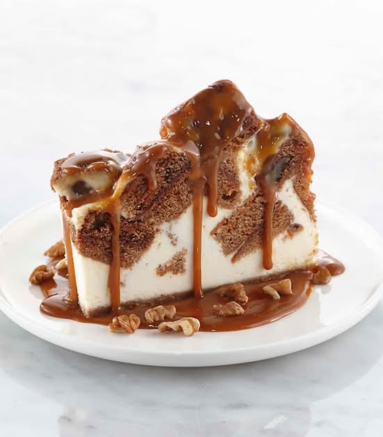 Carrot caramel cheese cake
